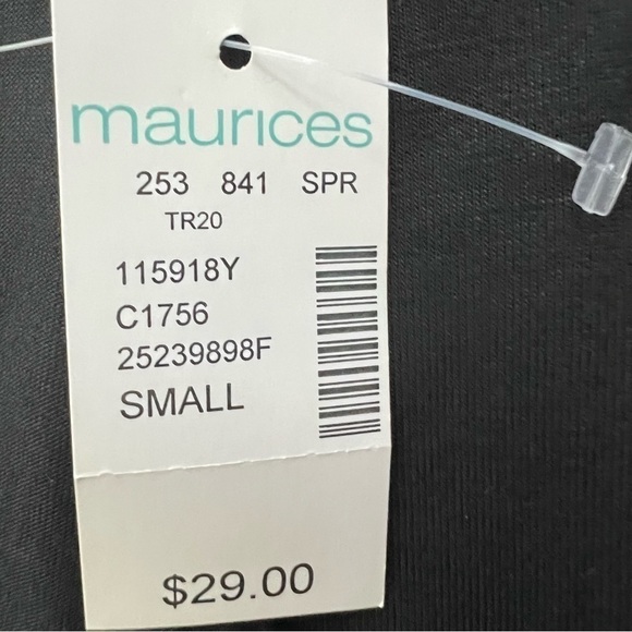 NWT MAURICES Women’s Pullover Sleeveless Top Sz Small Multi Colors Lined - Picture 6 of 12